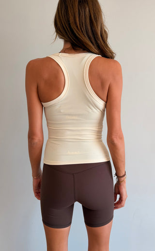 The Core Tank in Butter White