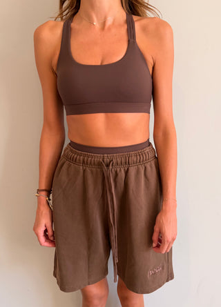 The 90's Short in Brown