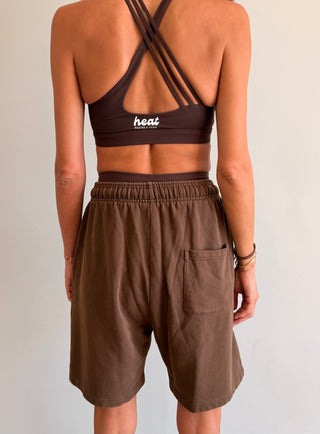 The 90's Short in Brown