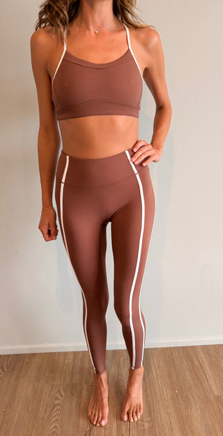 The Powerline Crop in Brown