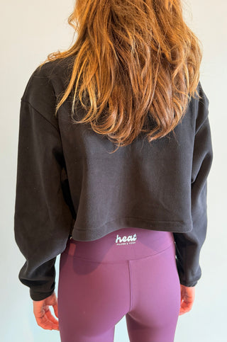 The Afterglow Fleece in Black