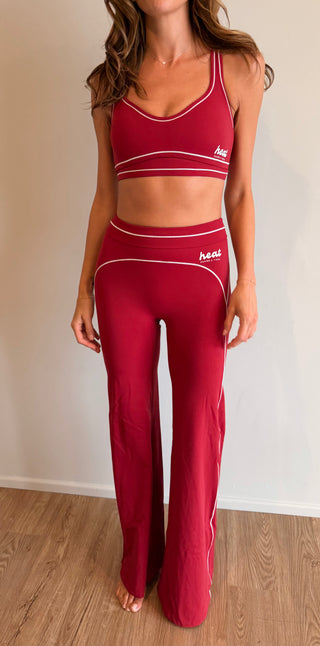 The Balance Pant in Red