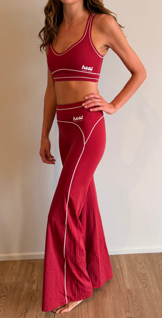 The Balance Pant in Red