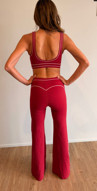 The Balance Pant in Red