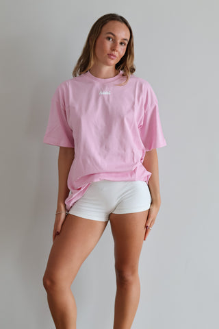 The Oversized Tee in Pink