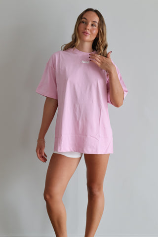 The Oversized Tee in Pink