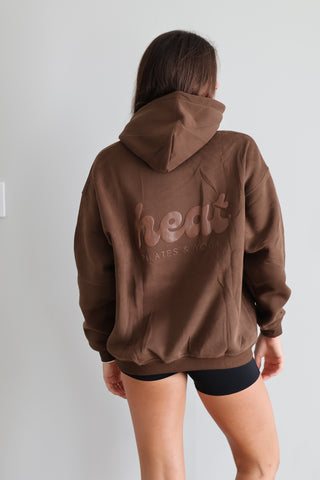 The Puff Hoodie in Brown