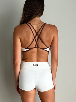 The Ripple Crop in White