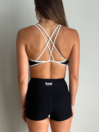 The Ripple Crop in Black