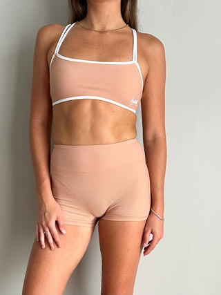 The Ripple Short in Tan