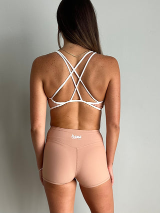 The Ripple Crop in Tan