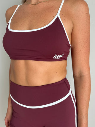 The Rally Short in Burgundy