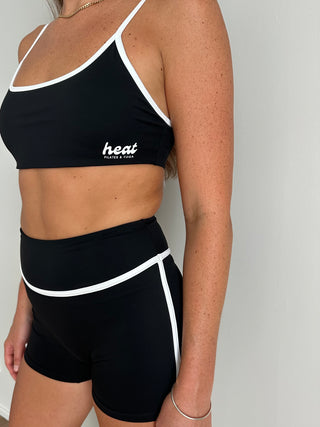 The Rally Short in Black