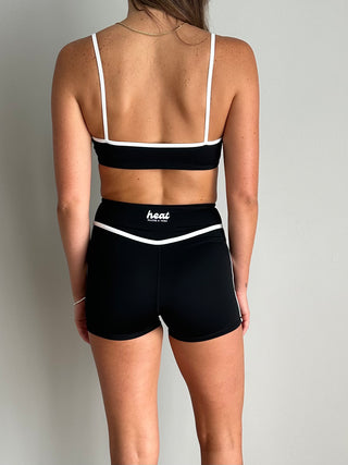 The Rally Short in Black