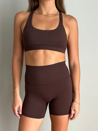 The Trinity Short in Brown
