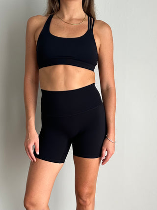 The Trinity Short in Black
